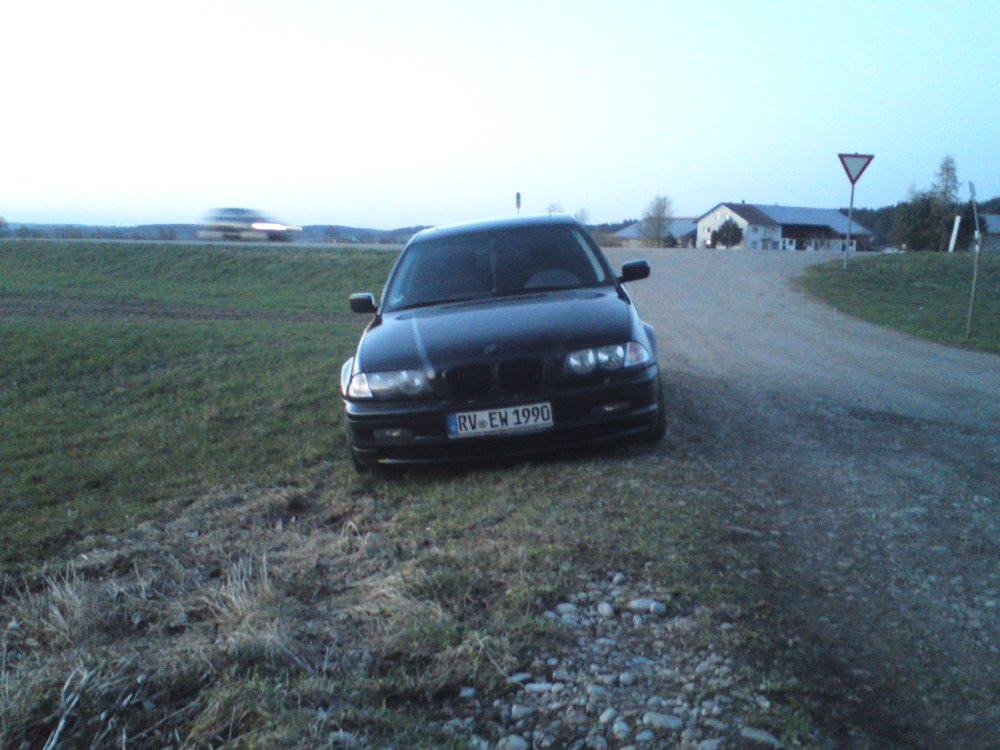 Carbonschwarze E46 Limo - 3er BMW - E46