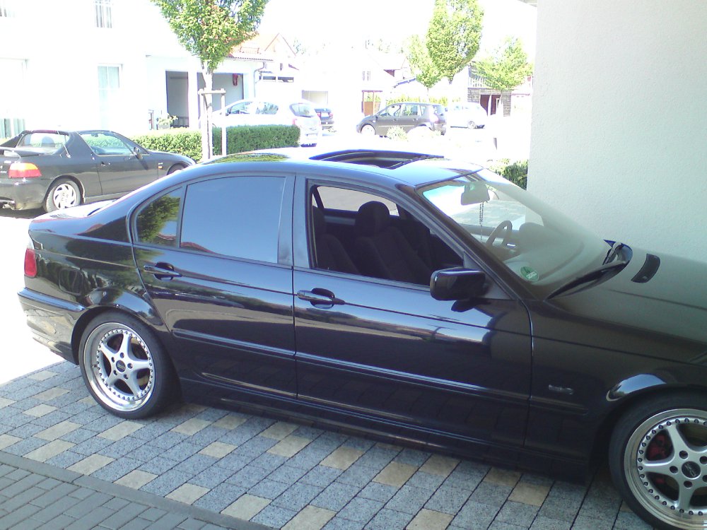 Carbonschwarze E46 Limo - 3er BMW - E46