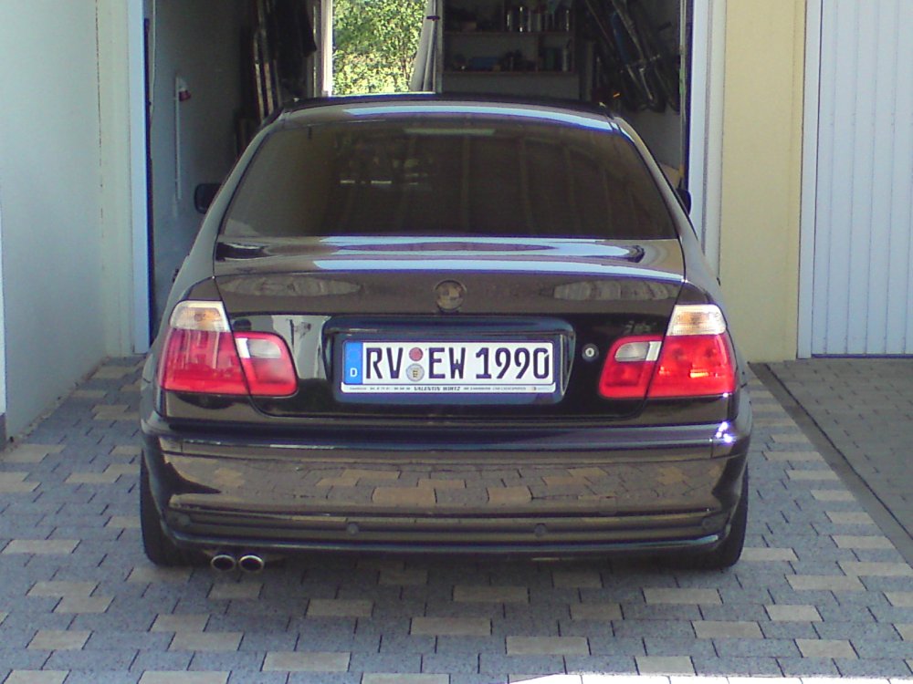 Carbonschwarze E46 Limo - 3er BMW - E46