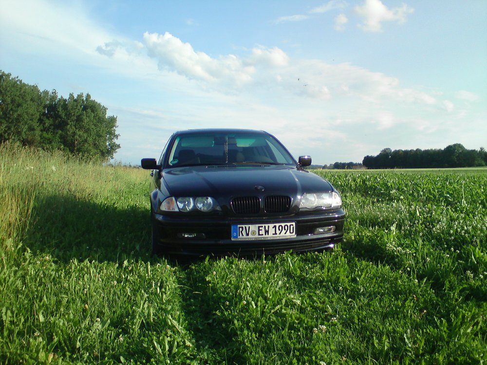 Carbonschwarze E46 Limo - 3er BMW - E46