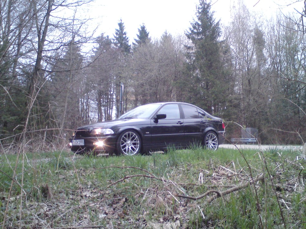 Carbonschwarze E46 Limo - 3er BMW - E46