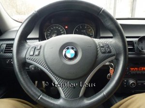 Lenkradbezug BMW 3 3er E90 E91 E92 E93  BMW X1 E84 1  1er Lenkrad 212-1-1