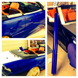 blau trift orange - 3er BMW - E36 blau trift orange - 3er BMW - E36