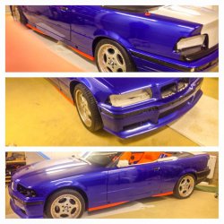 blau trift orange - 3er BMW - E36 blau trift orange - 3er BMW - E36