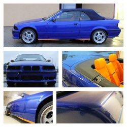 blau trift orange - 3er BMW - E36 blau trift orange - 3er BMW - E36