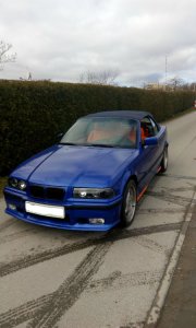 blau trift orange - 3er BMW - E36