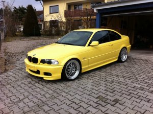 Dakargelbes e46 Coupe - 3er BMW - E46