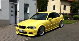 Dakargelbes e46 Coupe - 3er BMW - E46
