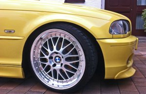 Dakargelbes e46 Coupe - 3er BMW - E46
