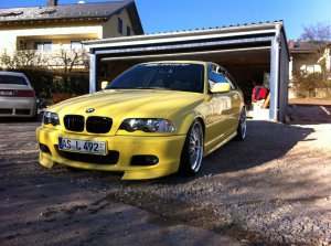Dakargelbes e46 Coupe - 3er BMW - E46