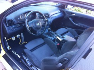 Dakargelbes e46 Coupe - 3er BMW - E46