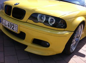 Dakargelbes e46 Coupe - 3er BMW - E46