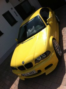 Dakargelbes e46 Coupe - 3er BMW - E46