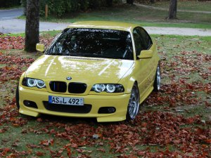 Dakargelbes e46 Coupe - 3er BMW - E46
