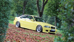 Dakargelbes e46 Coupe - 3er BMW - E46