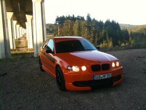 Oranger Compact *Carbon Orange foliert * - 3er BMW - E46 Oranger Compact *Carbon Orange foliert * - 3er BMW - E46