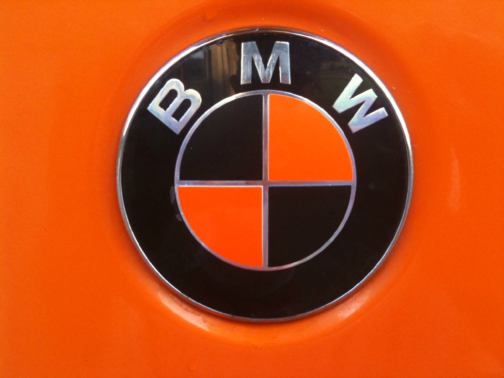 Oranger Compact *Carbon Orange foliert * - 3er BMW - E46