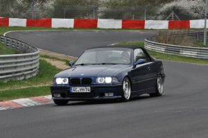 E36 328i Cabrio Avusblau on Air - 3er BMW - E36