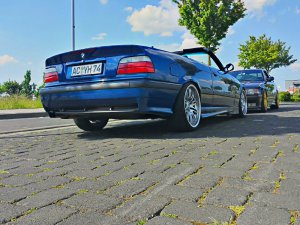 E36 328i Cabrio Avusblau on Air - 3er BMW - E36