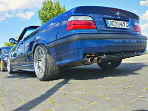 E36 328i Cabrio Avusblau on Air - 3er BMW - E36