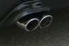 BMW 2-Rohr Endschalldämpfer 550i Auspuffblenden