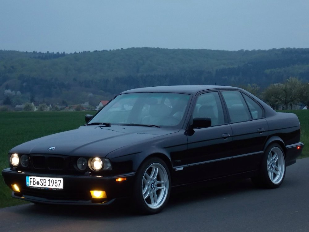 BMW E34 540iA M-Sport Carbonschwarz NEUE BILDER - 5er BMW - E34
