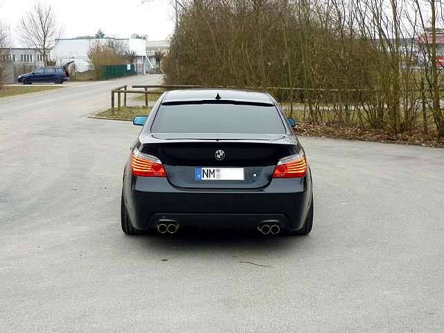 E60 535d Carbonschwarz UNIKAT mit BISS - 5er BMW - E60 / E61