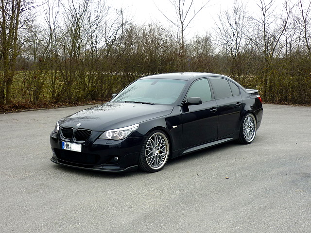 E60 535d Carbonschwarz UNIKAT mit BISS - 5er BMW - E60 / E61