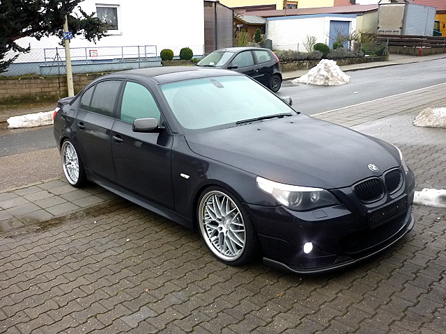 E60 535d Carbonschwarz UNIKAT mit BISS - 5er BMW - E60 / E61