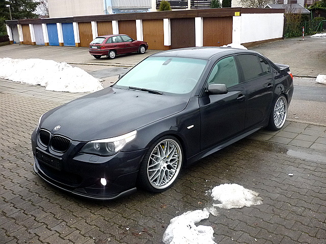 E60 535d Carbonschwarz UNIKAT mit BISS - 5er BMW - E60 / E61