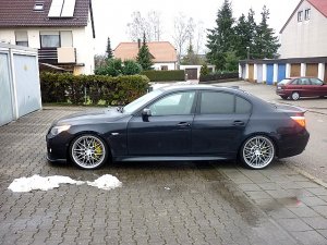 E60 535d Carbonschwarz UNIKAT mit BISS - 5er BMW - E60 / E61 E60 535d Carbonschwarz UNIKAT mit BISS - 5er BMW - E60 / E61