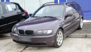 Turmalinviolettfarbener 320d im OEM Style - 3er BMW - E46 Turmalinviolettfarbener 320d im OEM Style - 3er BMW - E46