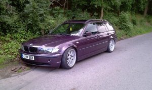 Turmalinviolettfarbener 320d im OEM Style - 3er BMW - E46 Turmalinviolettfarbener 320d im OEM Style - 3er BMW - E46
