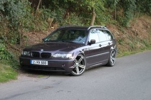 Turmalinviolettfarbener 320d im OEM Style - 3er BMW - E46 Turmalinviolettfarbener 320d im OEM Style - 3er BMW - E46