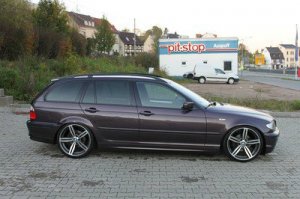 Turmalinviolettfarbener 320d im OEM Style - 3er BMW - E46 Turmalinviolettfarbener 320d im OEM Style - 3er BMW - E46
