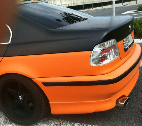 520i Bomba - Black & Orange - 5er BMW - E39
