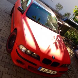 Mein BMW E39 535i in Blaze Orange (Plasti Dip) - 5er BMW - E39