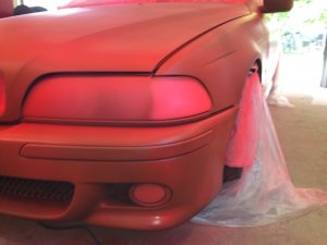 Mein BMW E39 535i in Blaze Orange (Plasti Dip) - 5er BMW - E39
