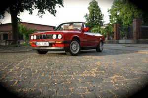 e30 Cabrio in Rot - 3er BMW - E30