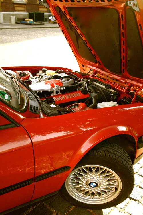 e30 Cabrio in Rot - 3er BMW - E30