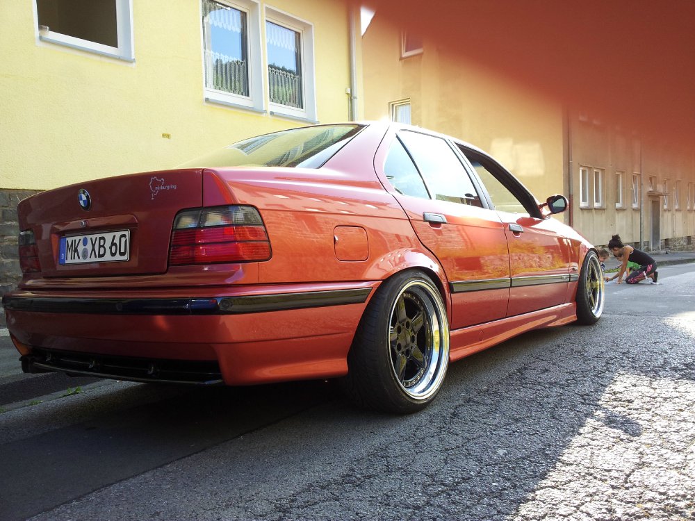 E36 328 Runde 2 Sierrarot - 3er BMW - E36