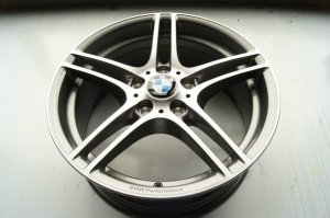 BMW Performance 313 Felge in 7.5x18 ET 49 mit Continental SP Sport 01 (RSC*) Reifen in 215/40/18 montiert vorn Hier auf einem 1er BMW E82 120d (Coupe) Details zum Fahrzeug / Besitzer