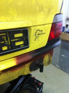 Mein kurzer gelber 325ti - 3er BMW - E36 Mein kurzer gelber 325ti - 3er BMW - E36