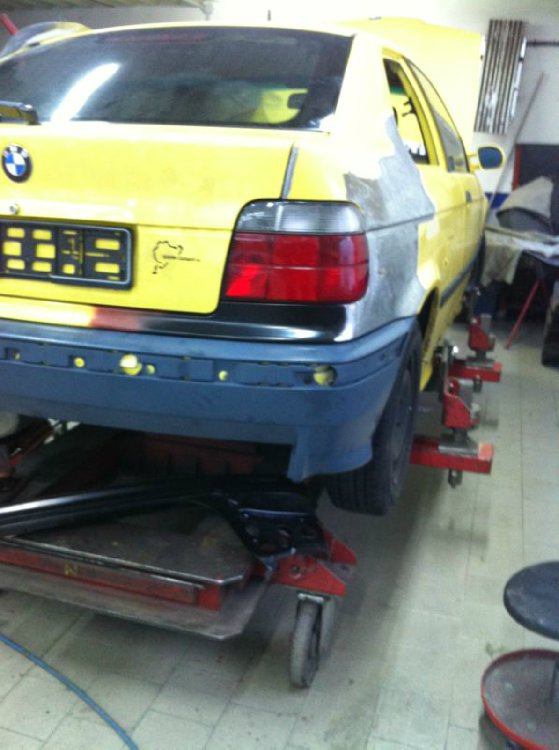 Mein kurzer gelber 325ti - 3er BMW - E36