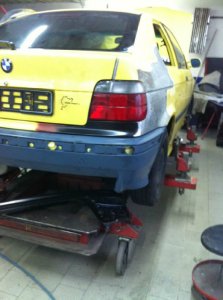 Mein kurzer gelber 325ti - 3er BMW - E36 Mein kurzer gelber 325ti - 3er BMW - E36