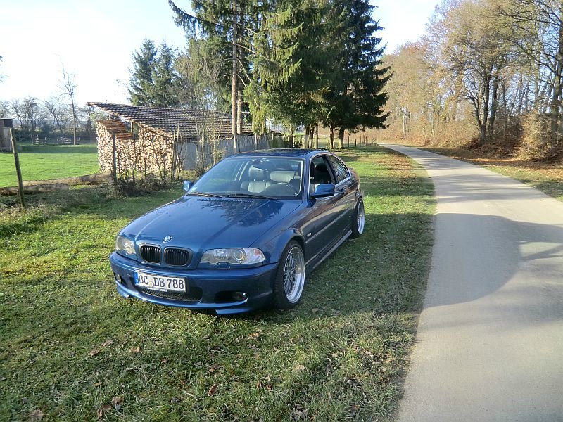 Mein Ex 330ci Coupe in Topasblau - 3er BMW - E46