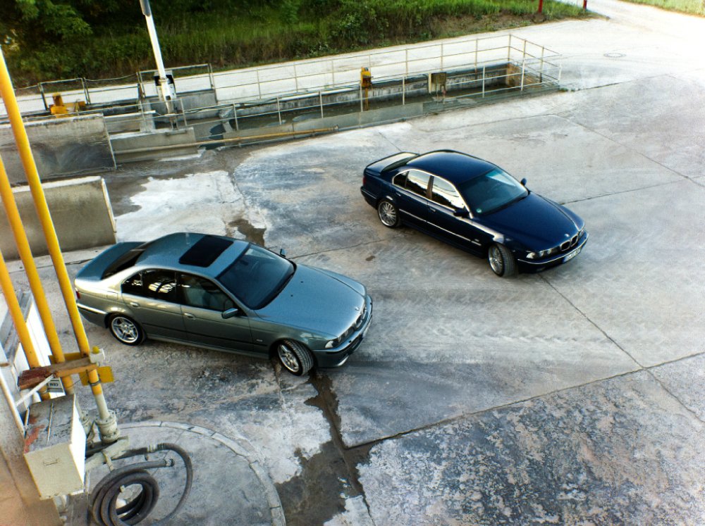 MEIN E39 (528i, biarritzblau metallic) - 5er BMW - E39