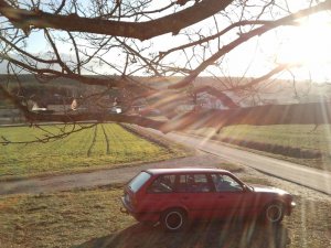 Die rote Zora - Winterfreundin - 3er BMW - E30