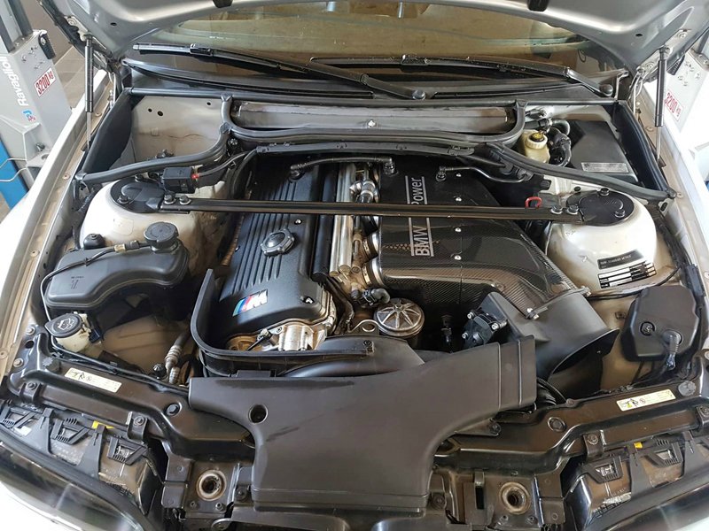 e46 M3 US // Wiederaufbau //Carbon Airbox // KW V3 - 3er BMW - E46