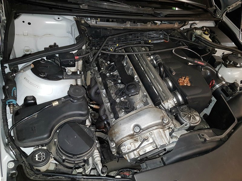 e46 M3 US // Wiederaufbau //Carbon Airbox // KW V3 - 3er BMW - E46